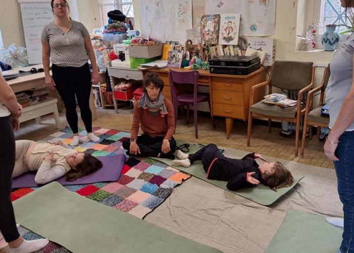 Parmi les ateliers proposés aux enfants et aux parents, des rendez-vous sophrologie et d'autres activités Photo Christelle Creton